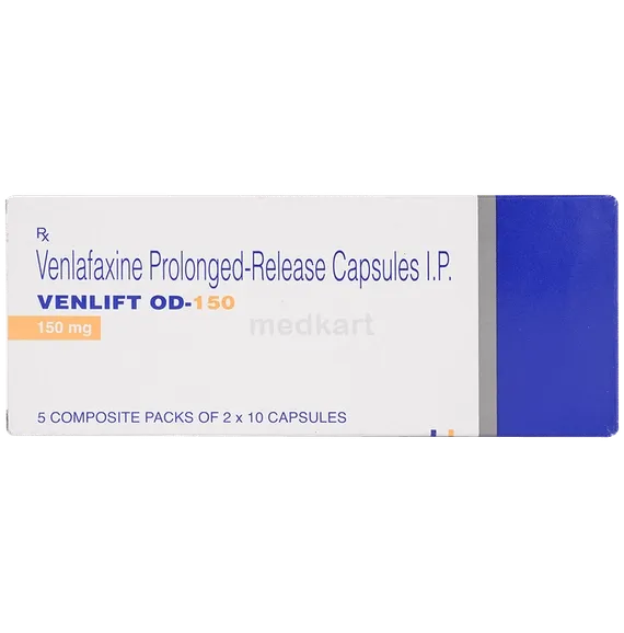 venlift od 150mg capsule 10's